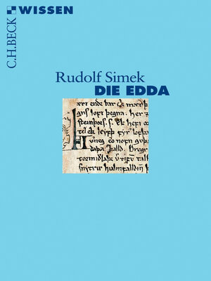 cover image of Die Edda